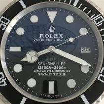 Rolex Homage Sea-Dweller Wall Clock