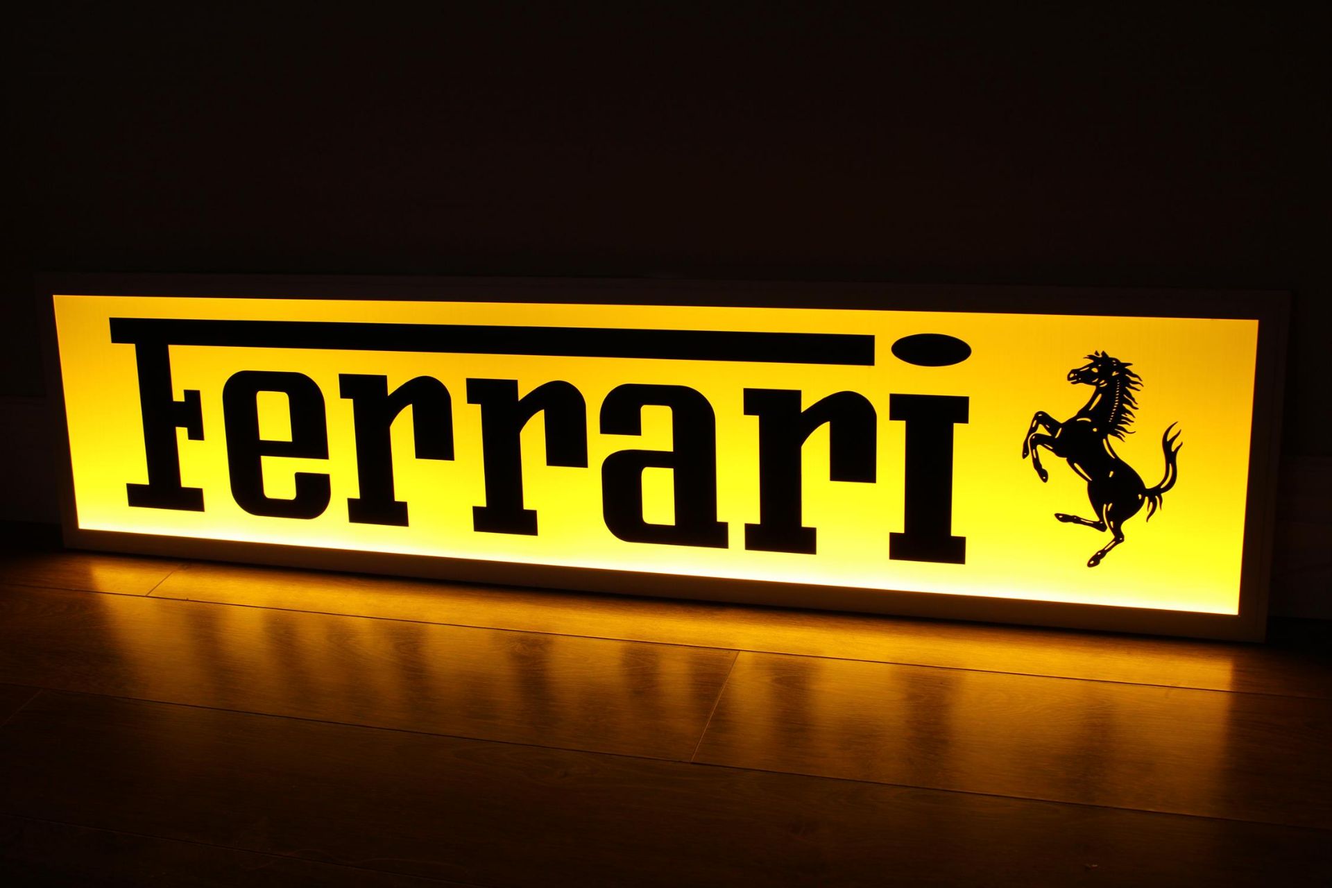 Ferrari Style Illuminated Sign - Image 3 of 10