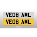 Registration Number VE08 AML