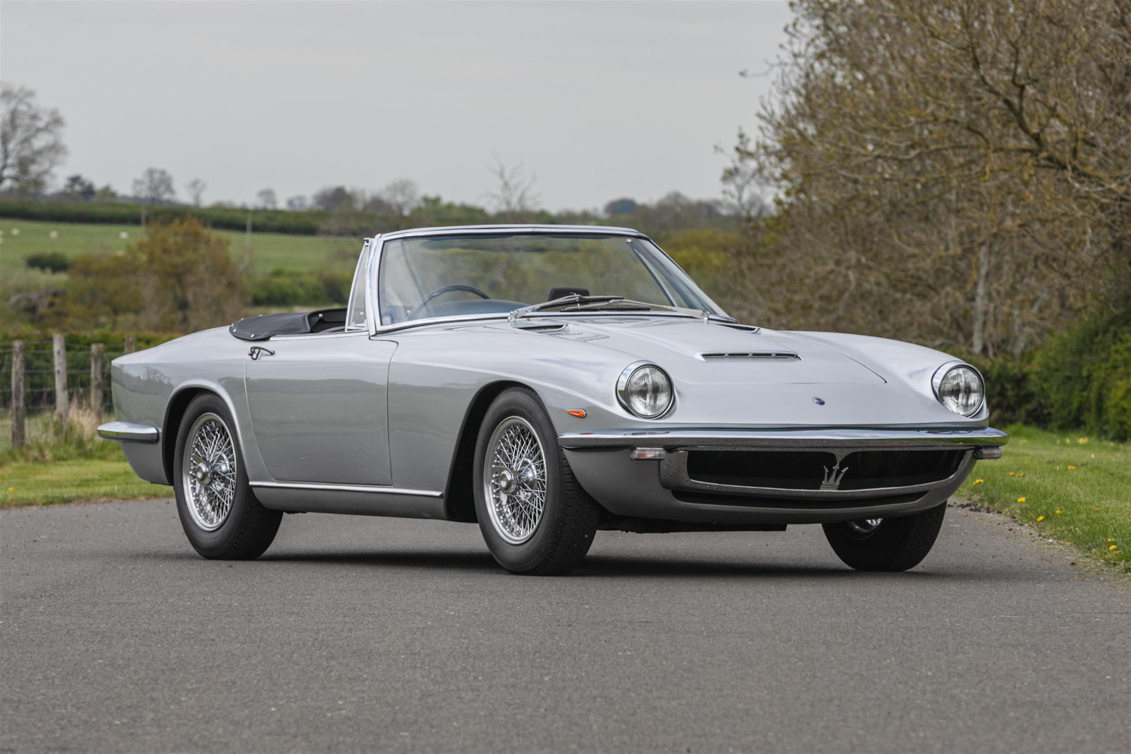 1964 Maserati Mistral 3700 Spyder. The 1964 Earls Court Motor Show car.