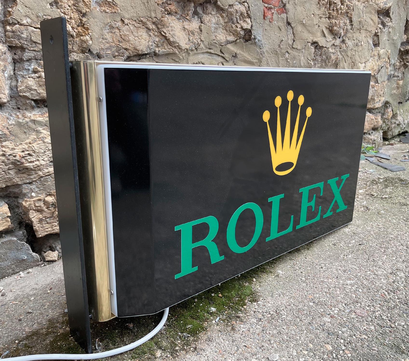 Rolex-Style Double Sided Illuminated Sign - Image 4 of 4