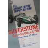 Original Poster - 23rd British Empire Trophy, Silverstone 1961
