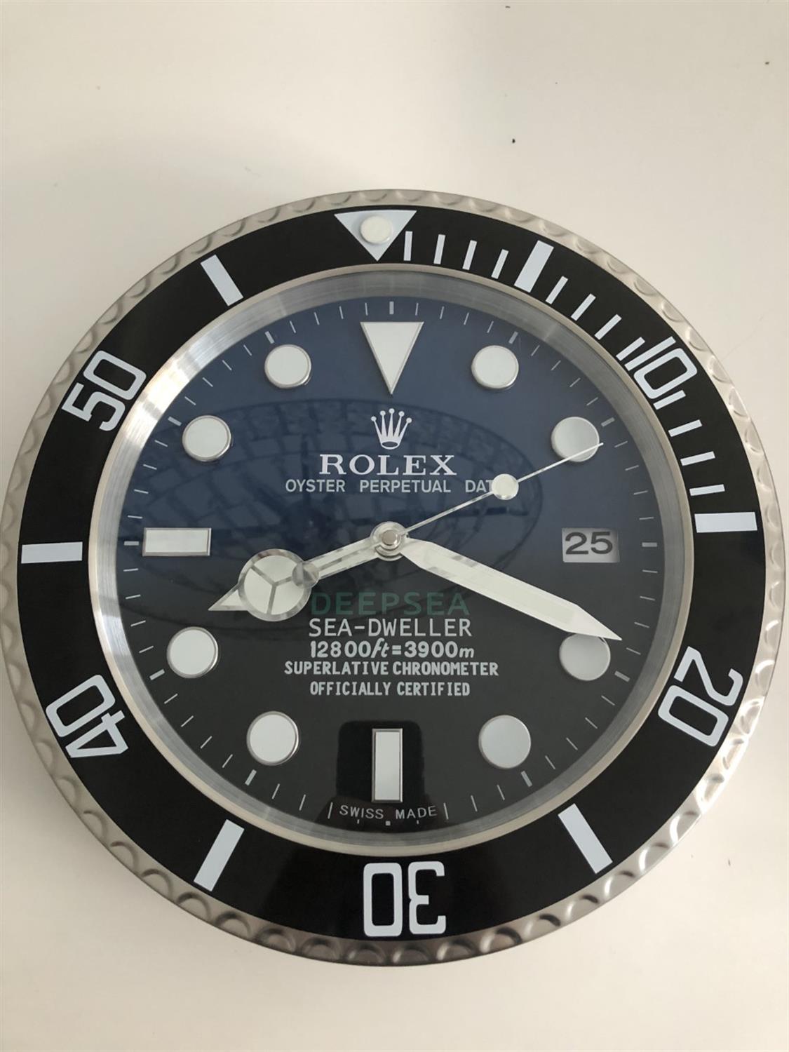 Rolex Homage Sea-Dweller Wall Clock - Image 3 of 3