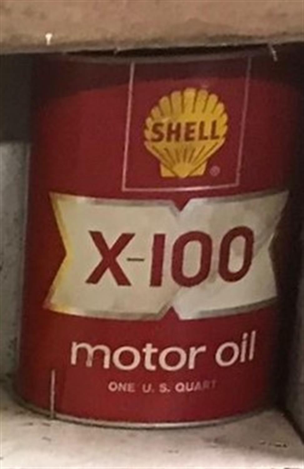 Set of 9 US-Quart Oil and Fluid Cans - Image 4 of 10