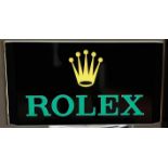 Rolex-Style Double Sided Illuminated Sign