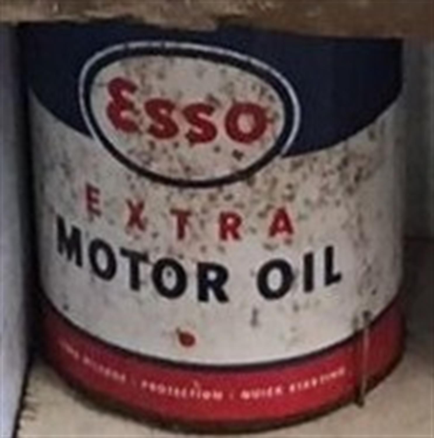 Set of 9 US-Quart Oil and Fluid Cans - Image 8 of 10