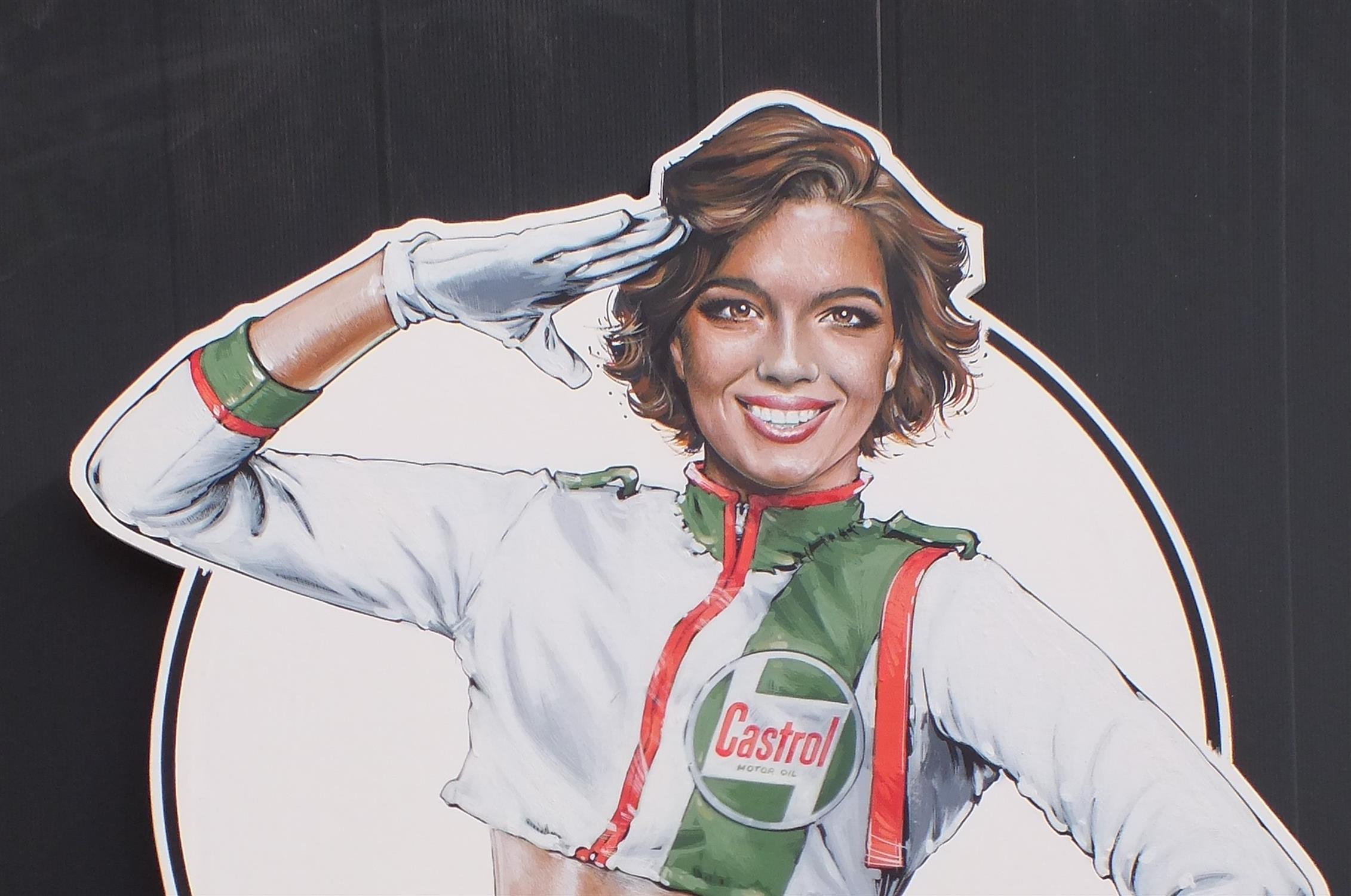 'Castrol Girl' by Tony Upson - Image 2 of 3