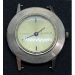A rare vintage 1970s 9ct gold 'flying saucer' Accurist wrist-watch head