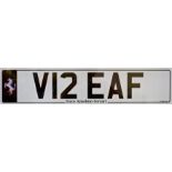 Registration Number V12 EAF