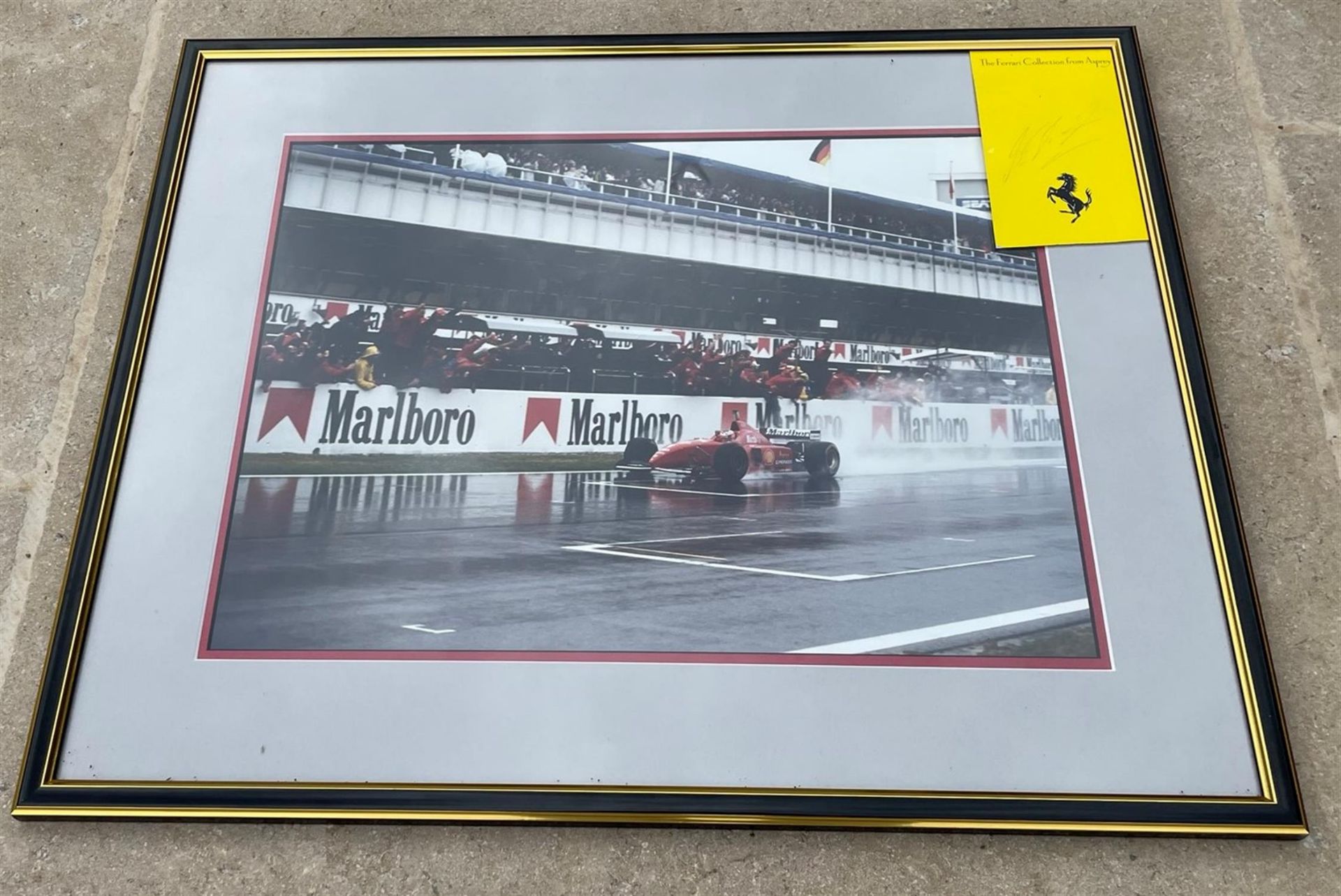 Six Assorted Racing Ferrari Prints - Image 2 of 10