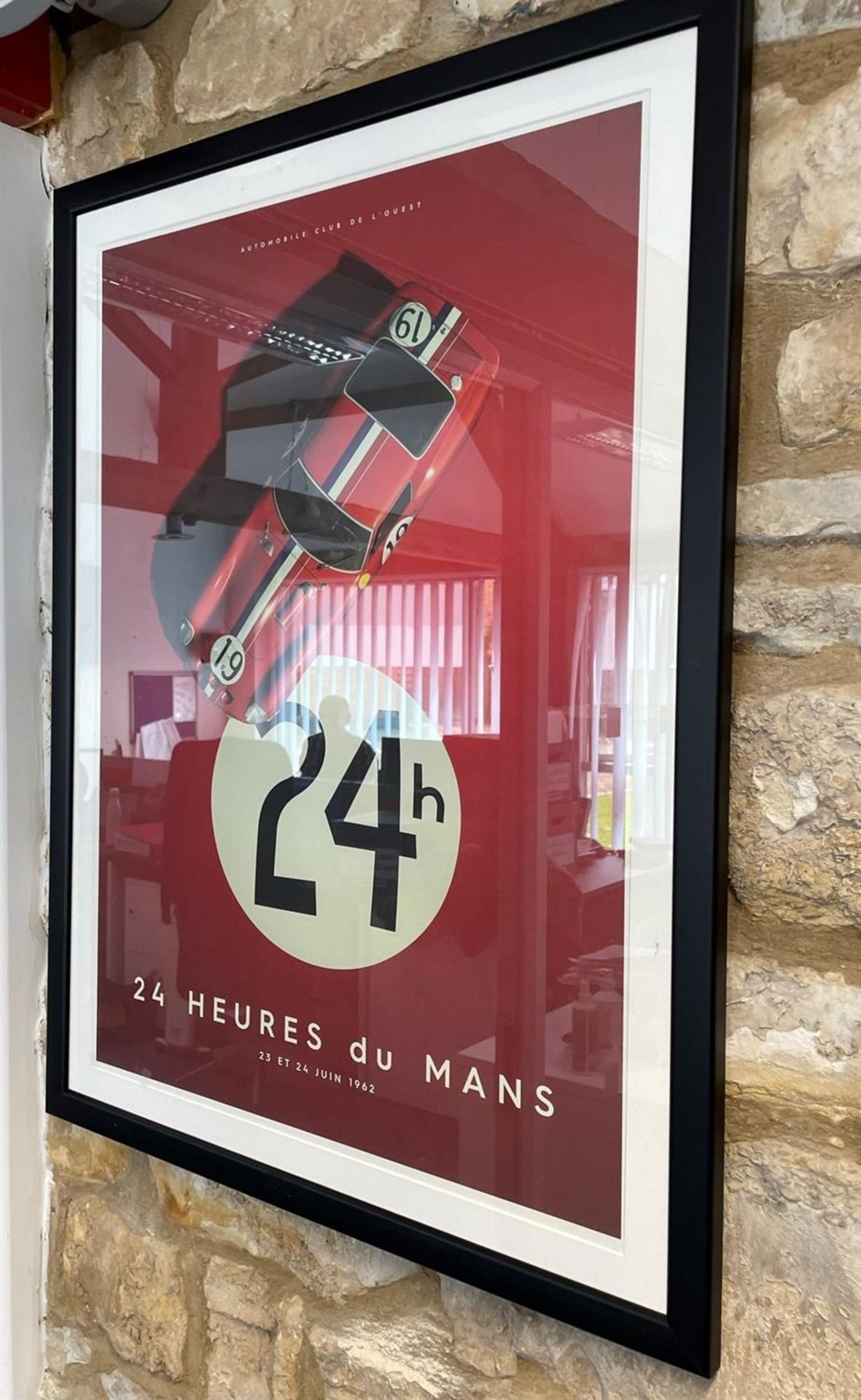 24 Heures du Mans Ferrari 250 GTO Framed Poster - Image 2 of 6