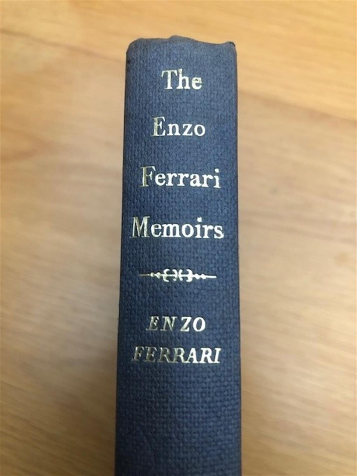 Book; 'My Terrible Joys.' The Enzo Ferrari Memoirs.