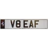 Registration Number V8 EAF