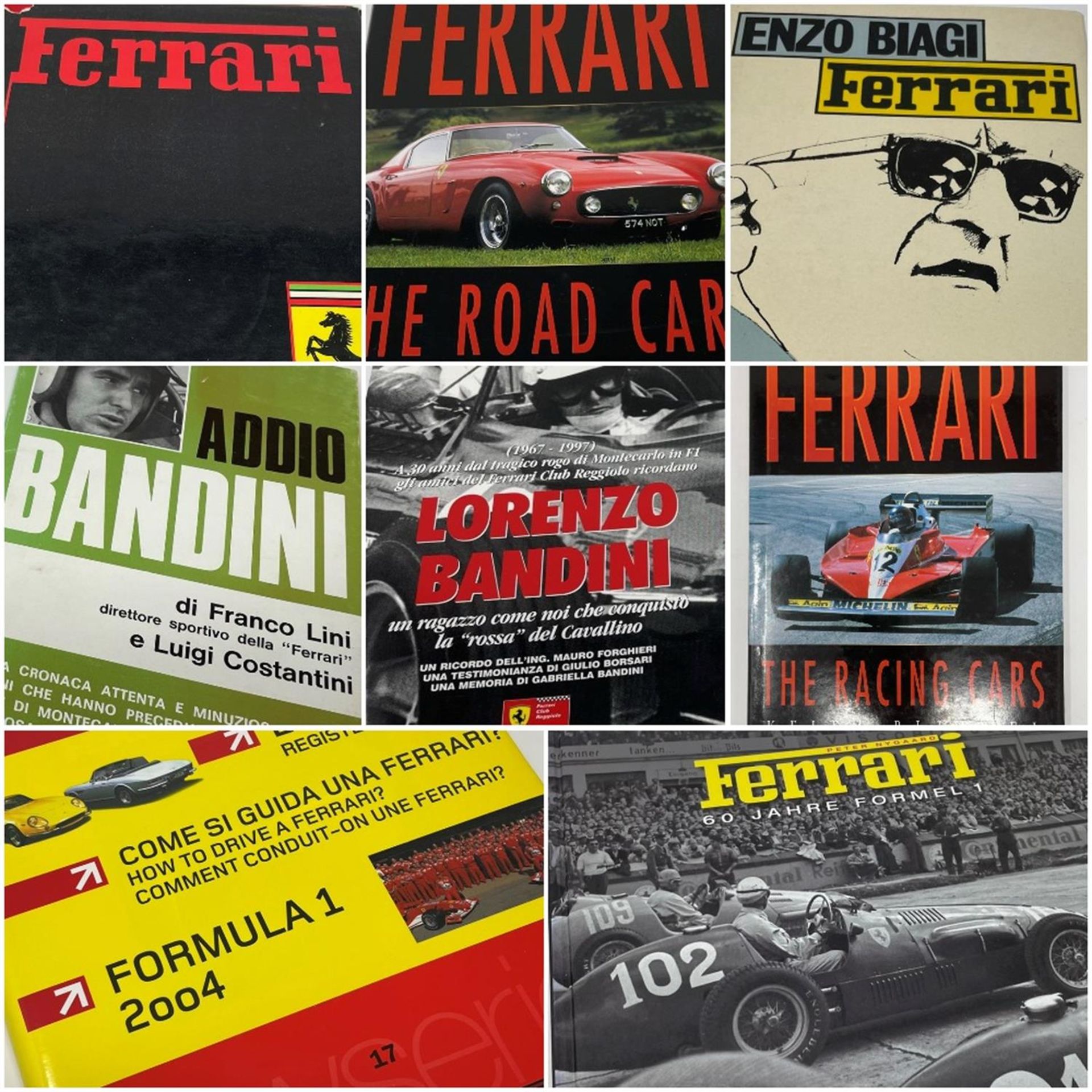 A Large Collection of Assorted Ferrari Books - Image 2 of 10