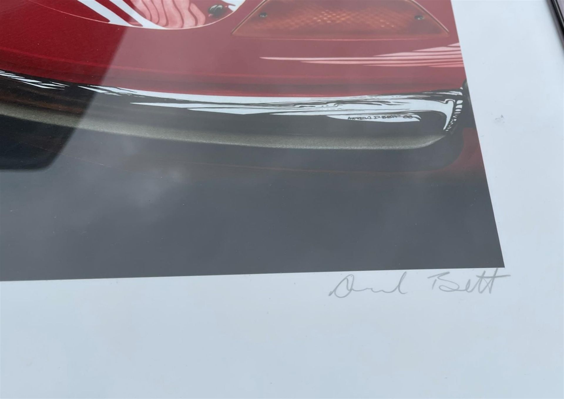 A Mix of 7 Ferrari Road Car Prints - Image 3 of 10