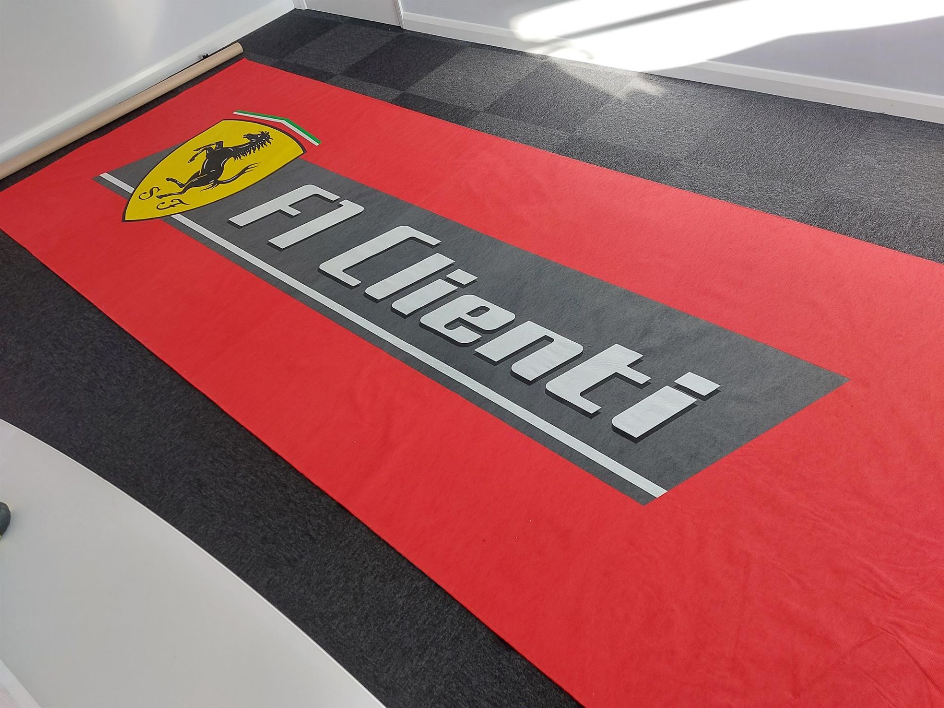 Large Ferrari Formula 1 Clienti Banner - Image 3 of 8