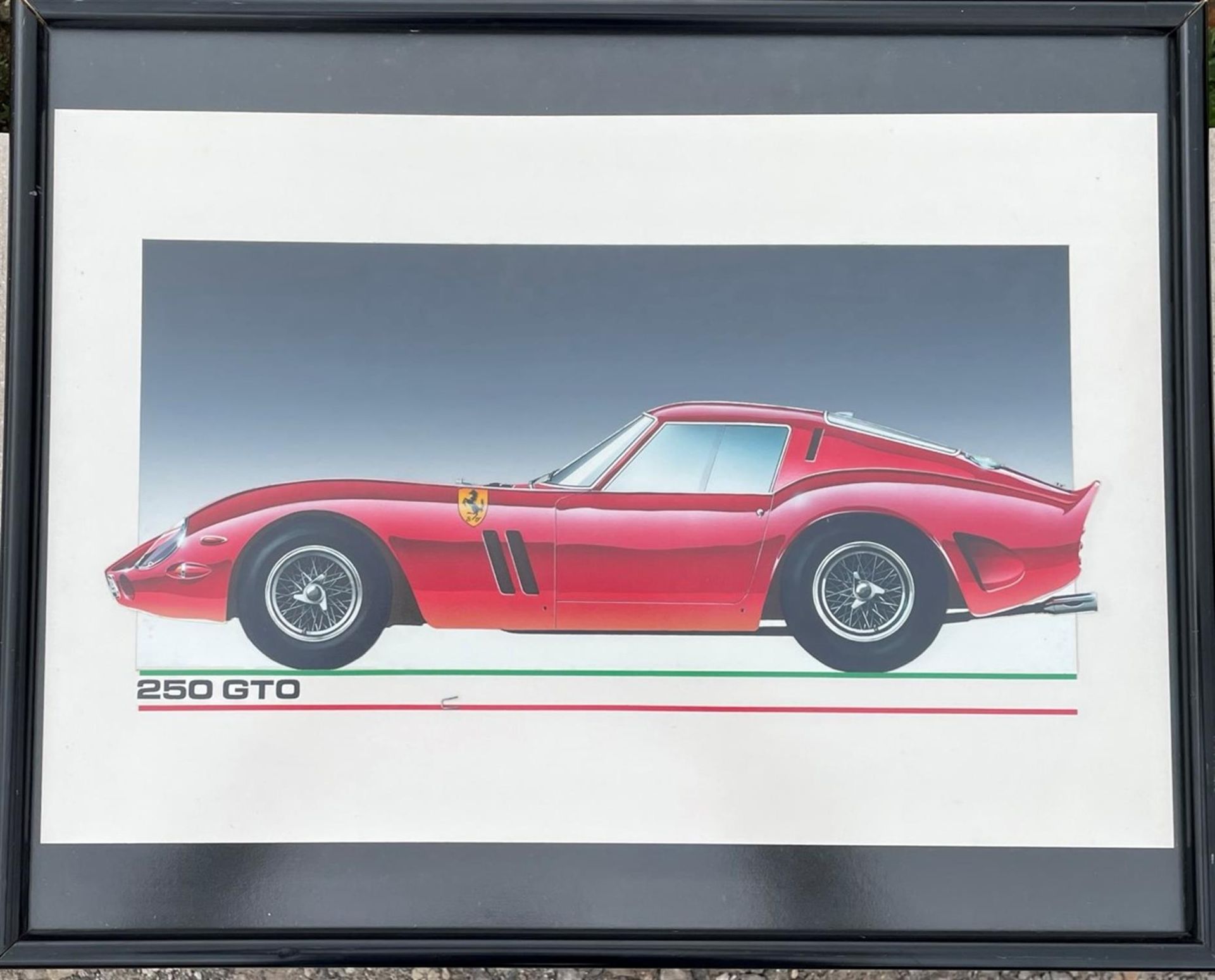 A Mix of 7 Ferrari Road Car Prints - Image 10 of 10