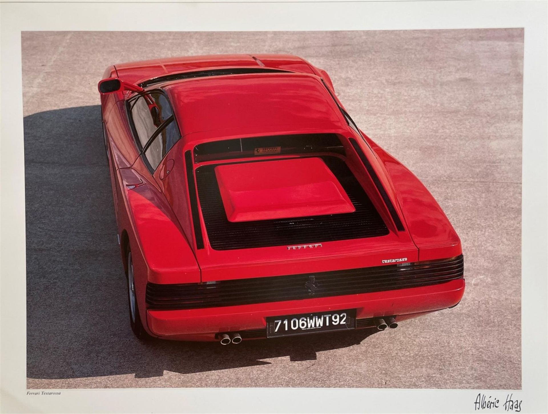 Lovely Selection of 16 Classic Official Ferrari Prints - Image 8 of 10