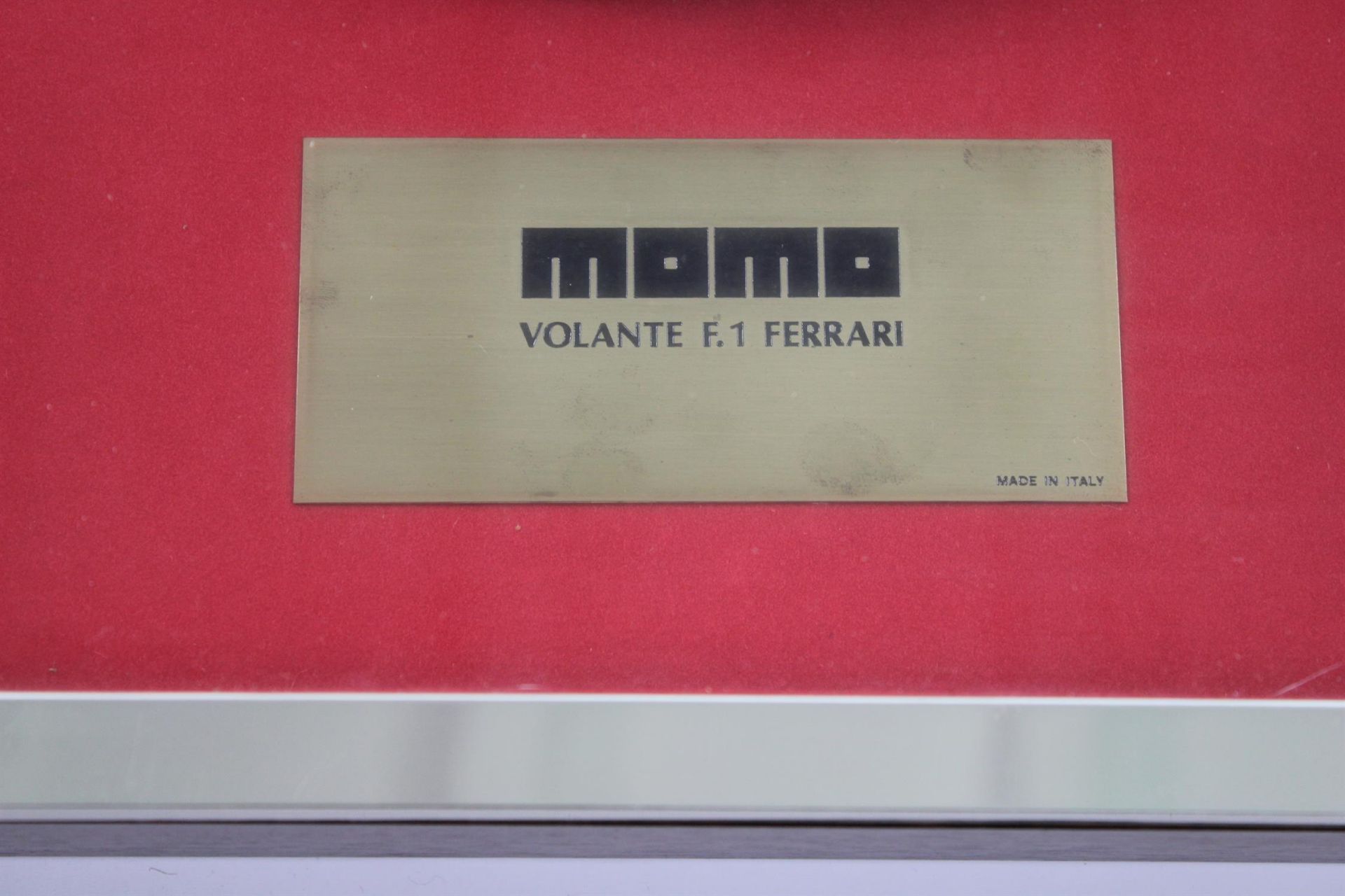 1992 Ferrari F1 MOMO Steering Wheel Framed - Image 5 of 7