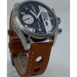 Hand Signed Stirling Moss Ferrari 250 SWB Chronograph