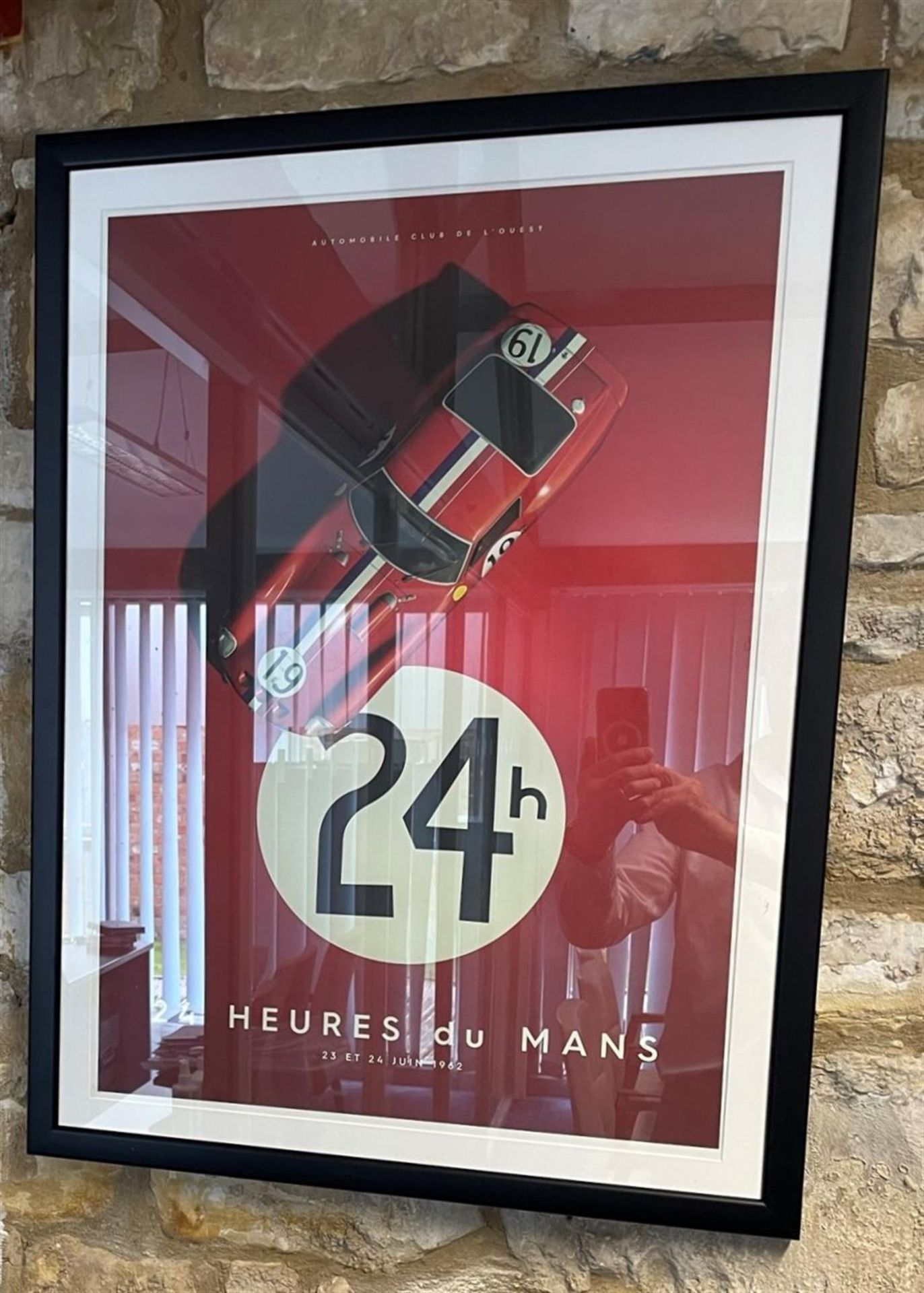 24 Heures du Mans Ferrari 250 GTO Framed Poster - Image 3 of 6