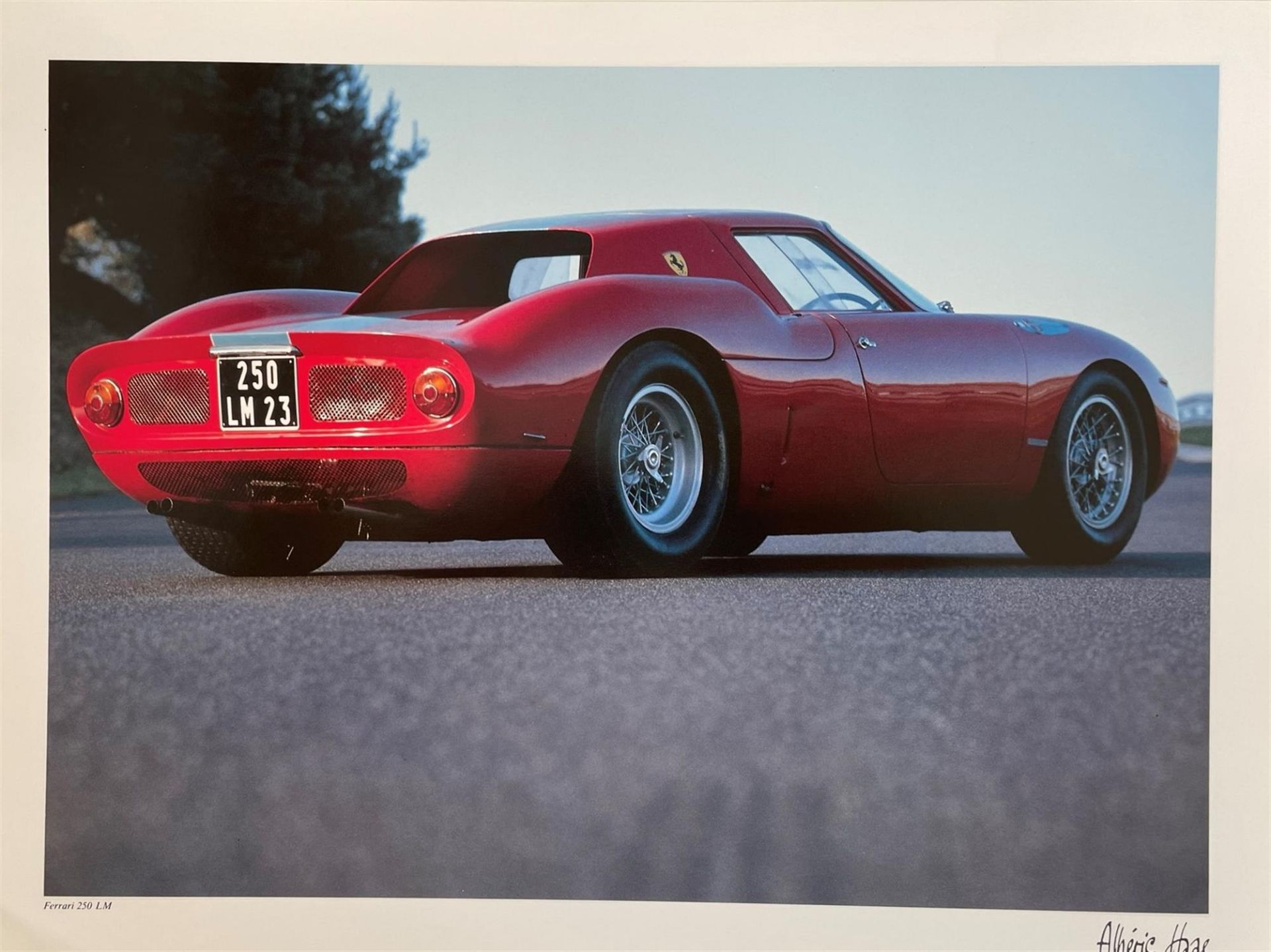 Lovely Selection of 16 Classic Official Ferrari Prints - Image 9 of 10