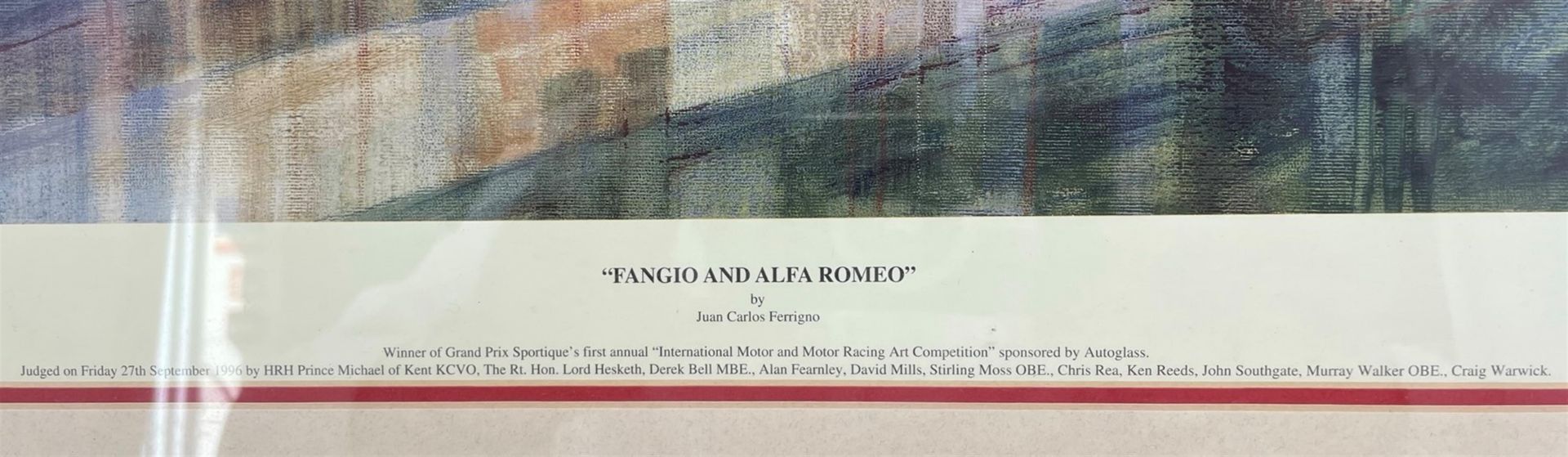 Fangio at the Wheel of the Alfa Romeo Alfetta 159 - Image 5 of 6