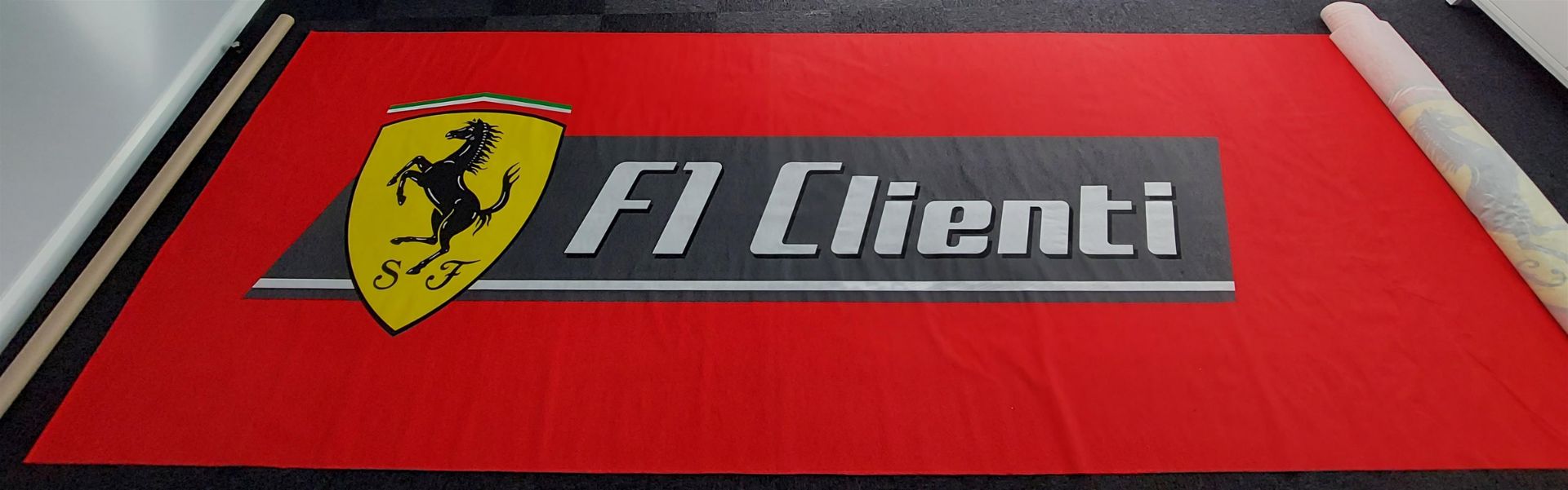 Large Ferrari Formula 1 Clienti Banner