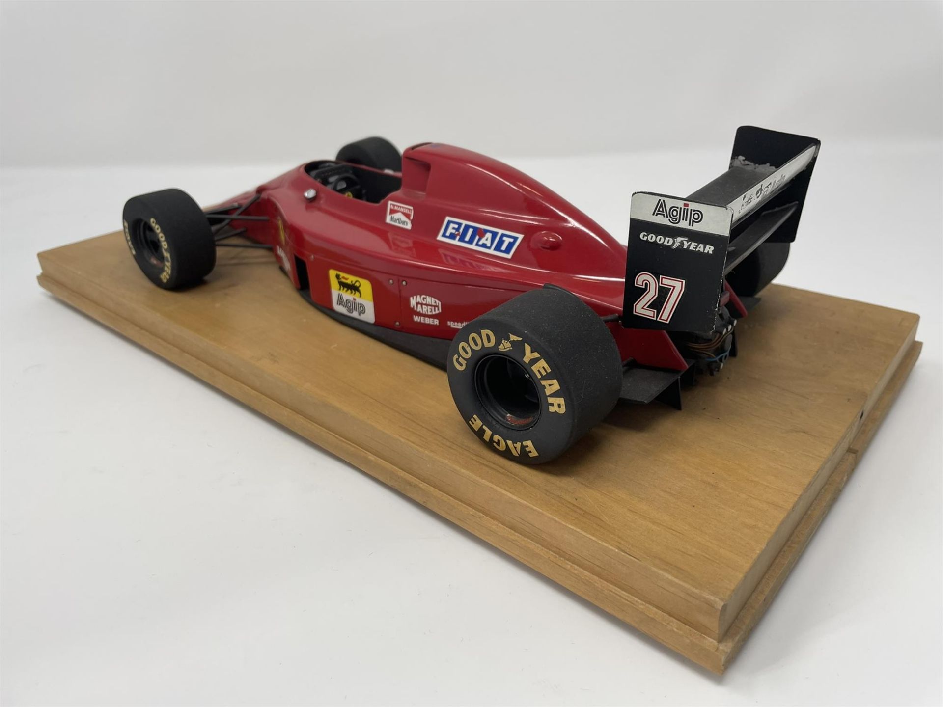 Hand-built model of Nigel Mansell's 1990 Ferrari 641 - Image 6 of 10