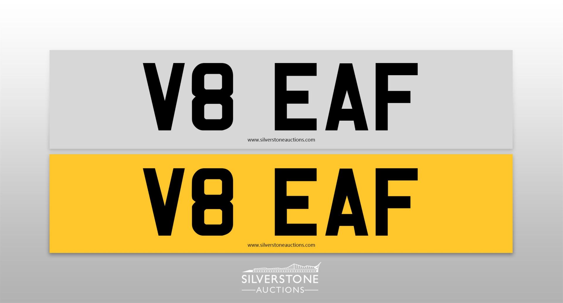 Registration Number V8 EAF - Image 2 of 2