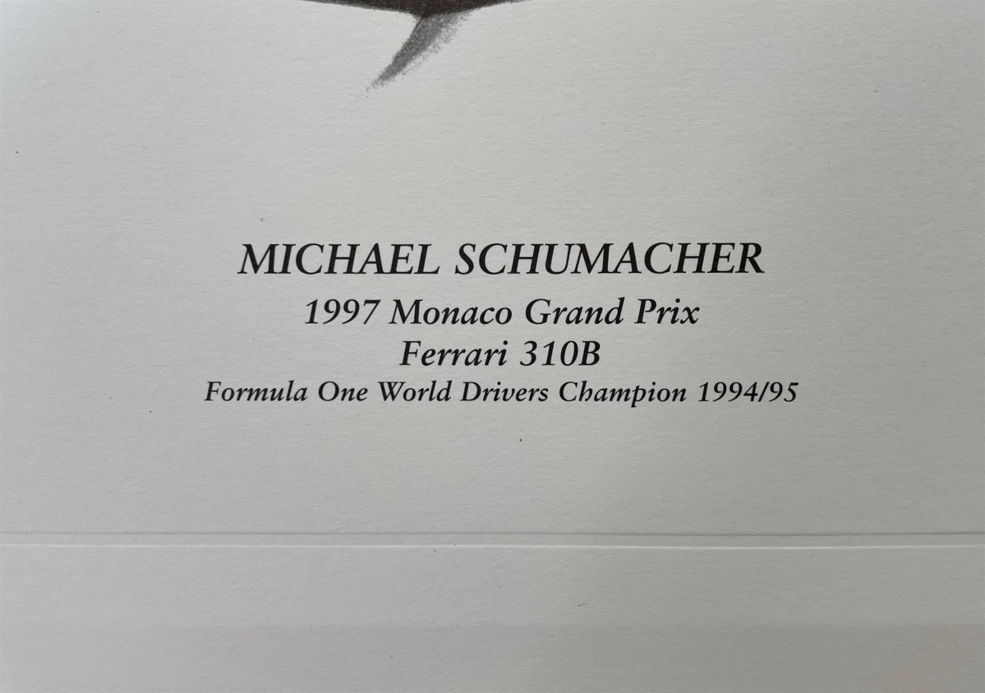 Schumacher's Ferrari Victory, Monaco 1997 - Image 3 of 4
