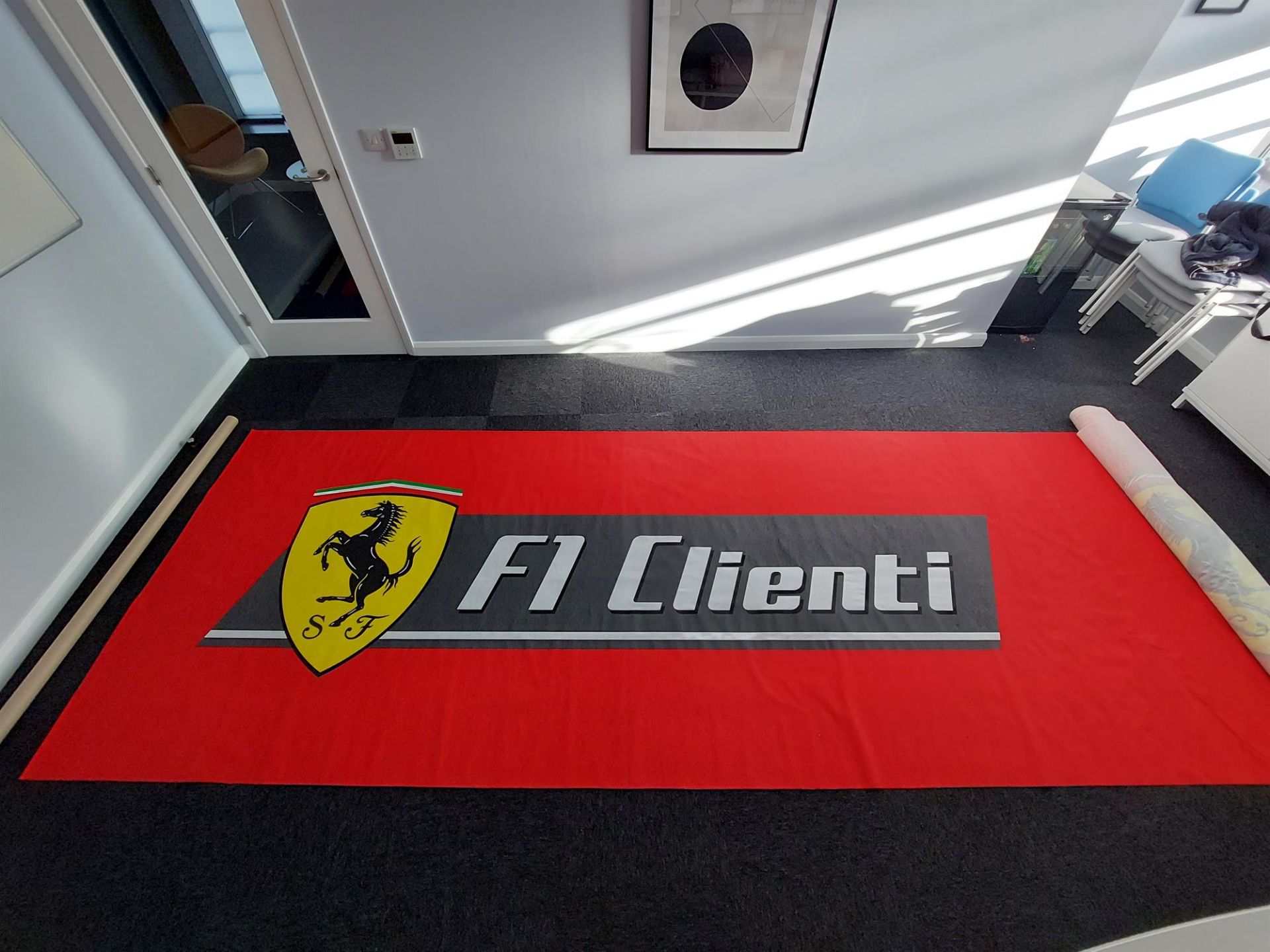 Large Ferrari Formula 1 Clienti Banner - Image 7 of 8