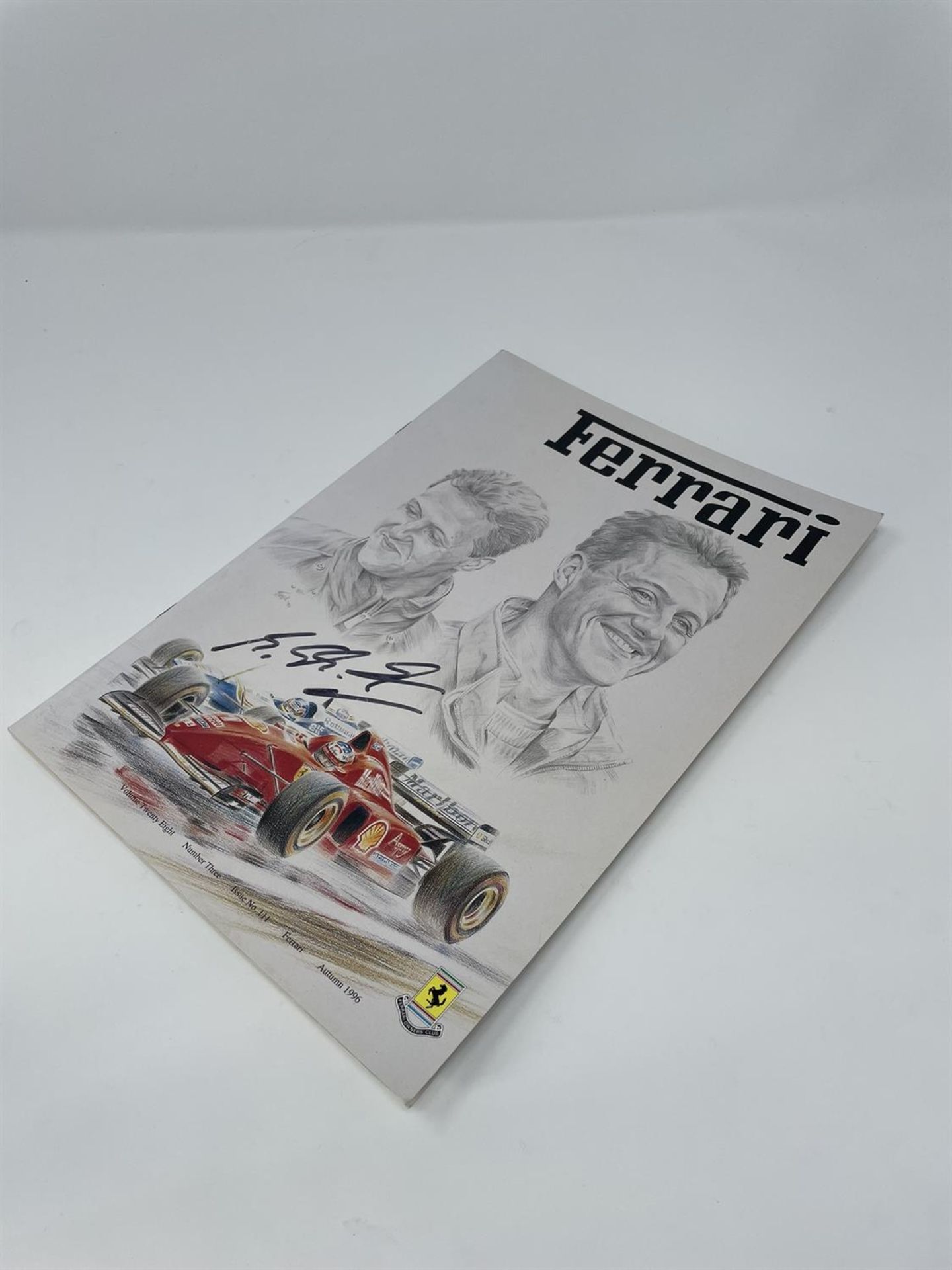 Ferrari Owners Club GB magazine signed by Michael Schumacher - Image 2 of 6