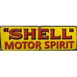 "Shell" Motor Spirit Enamel Sign