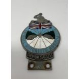 National Motorists Association Car Badge c1930s