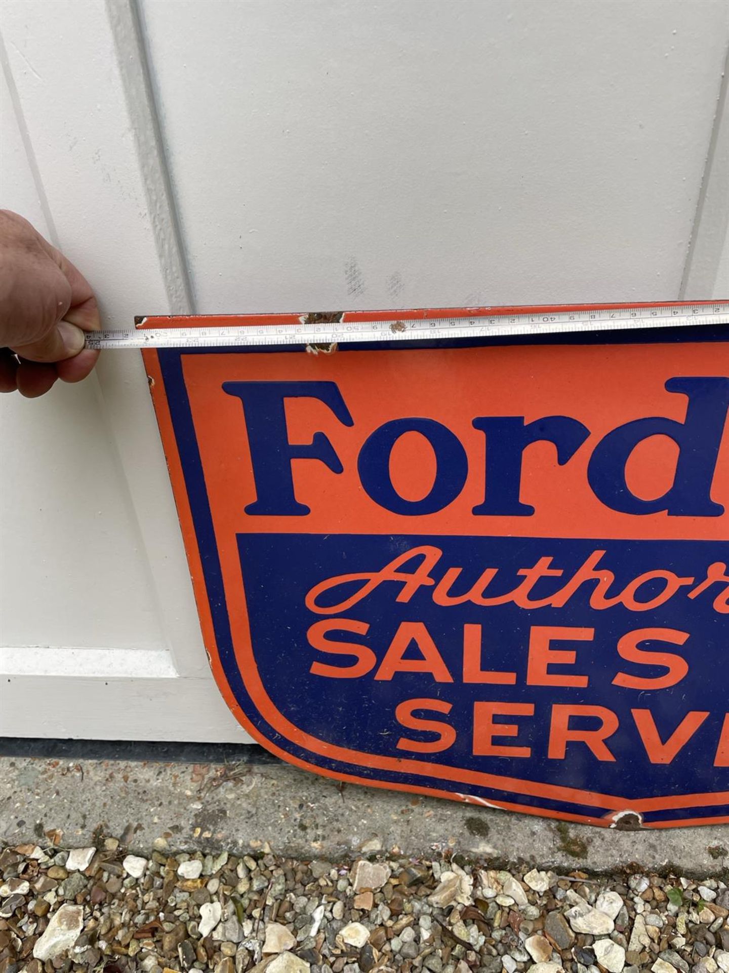 Fordson Sales and Service Contemporary Enamel Sign - Image 2 of 5