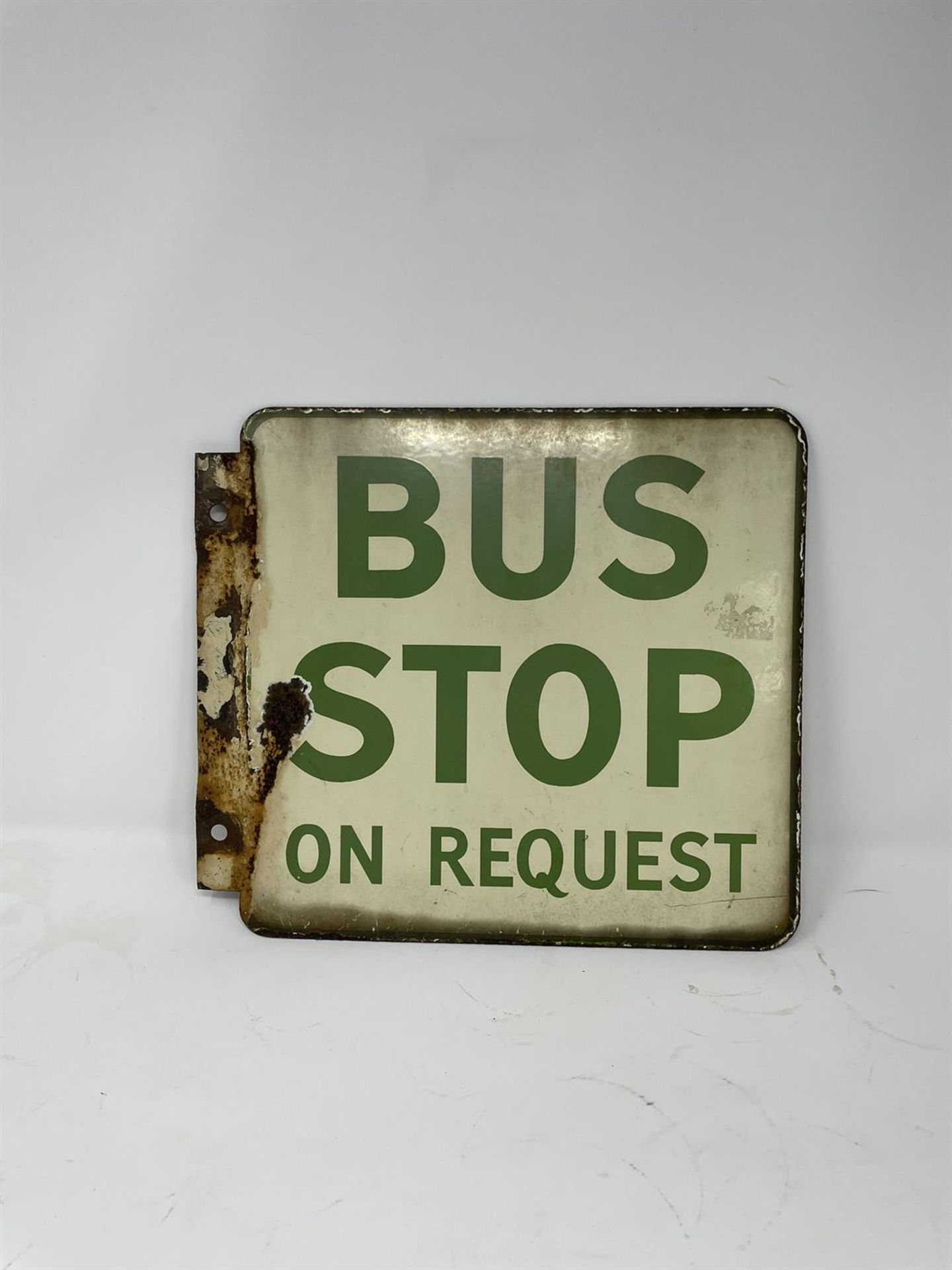 Bus Stop Signs from the 1st Quarter of the 20th Century - Image 4 of 4