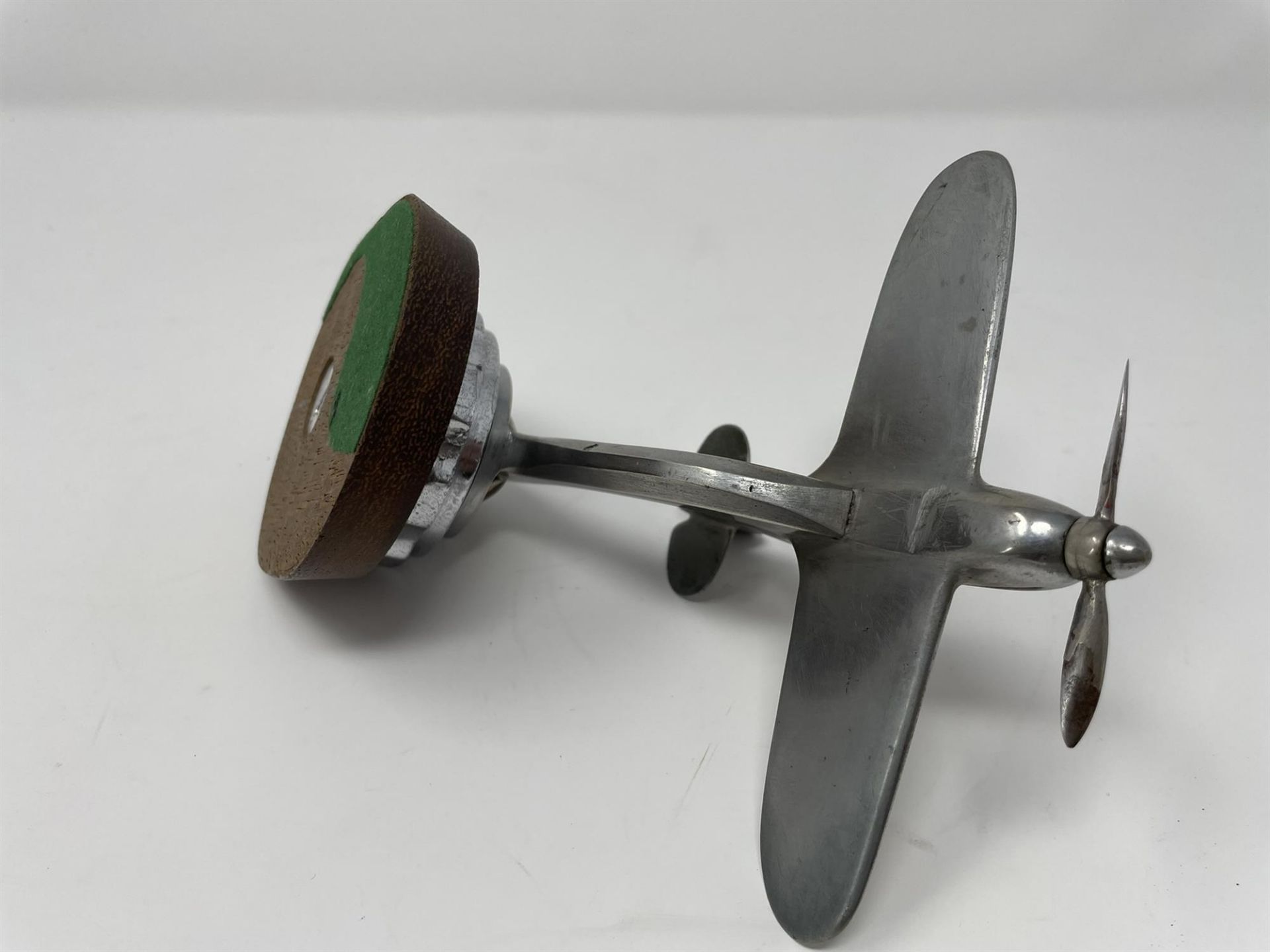 Aeroplane Car Mascot c1940s - Image 5 of 5