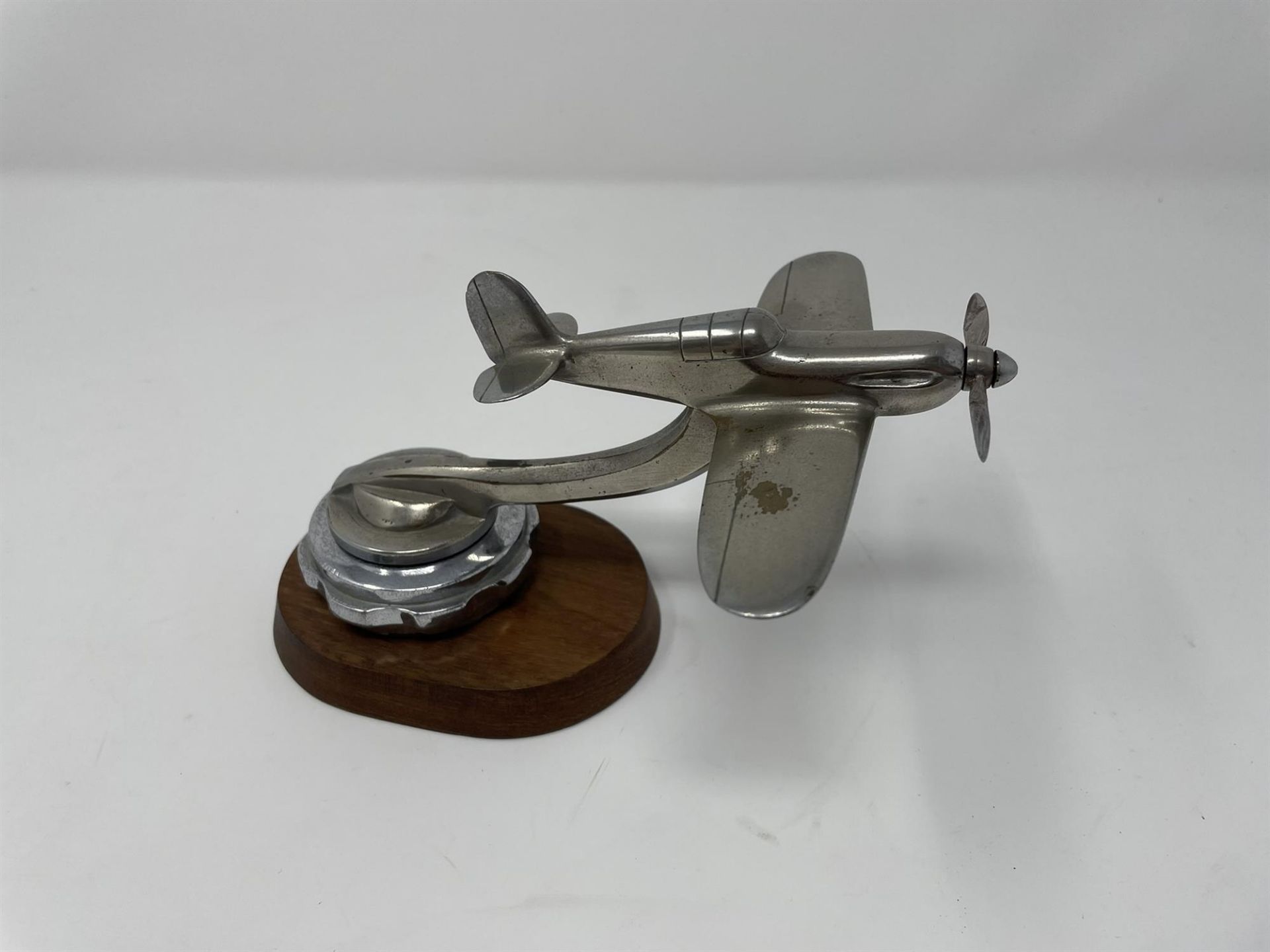 Aeroplane Car Mascot c1940s - Image 4 of 5