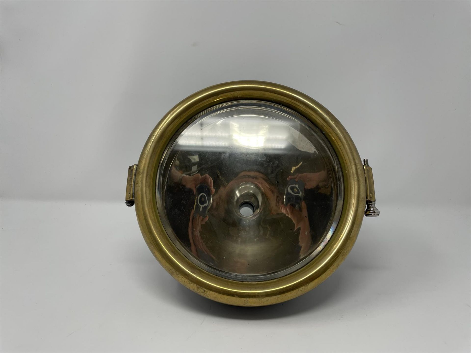 A Pair Of Cav Model E Brass Electric Headlamps* - Image 2 of 10