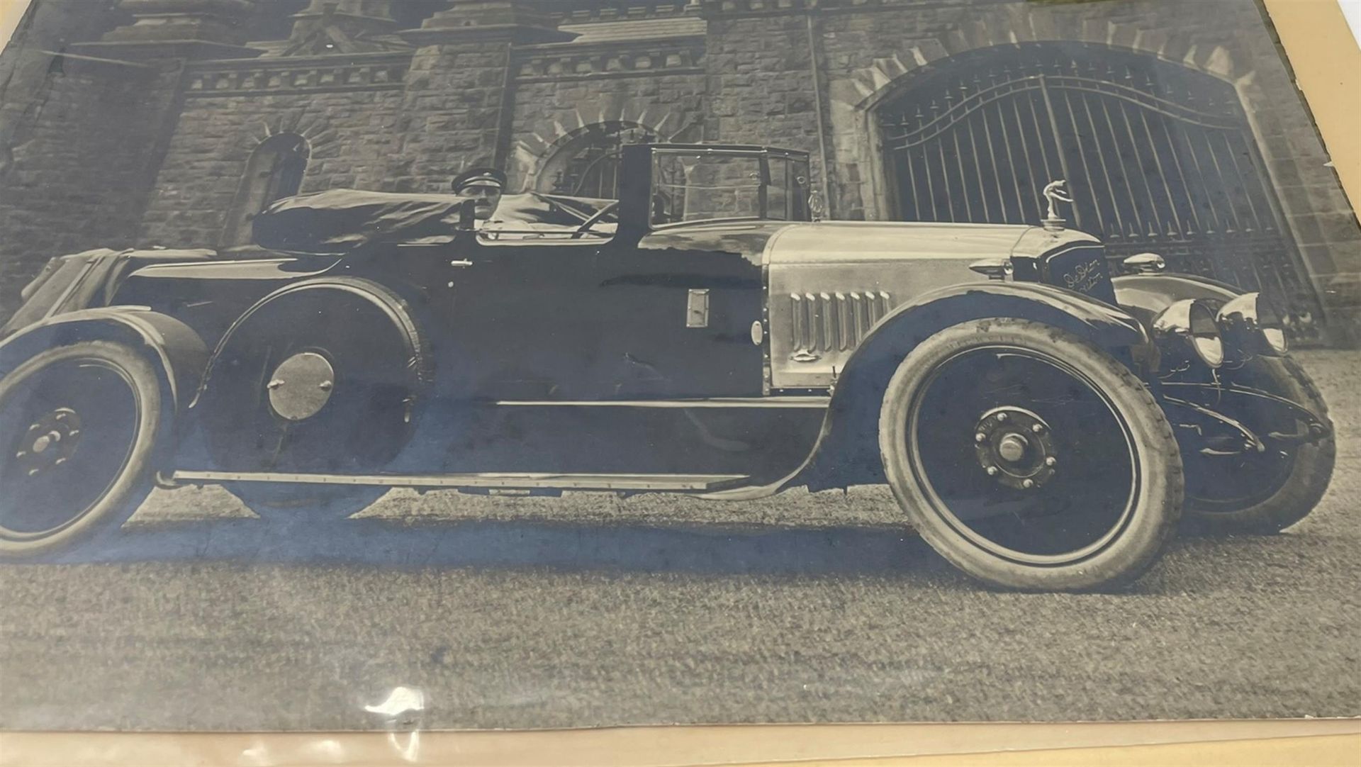 Depictions of a De Dion-Bouton c1920 and Darracq Racing Car - Image 2 of 5