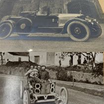 Depictions of a De Dion-Bouton c1920 and Darracq Racing Car
