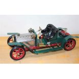 Live Steam Single-Piston Vintage Car Model