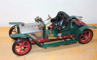 Live Steam Single-Piston Vintage Car Model