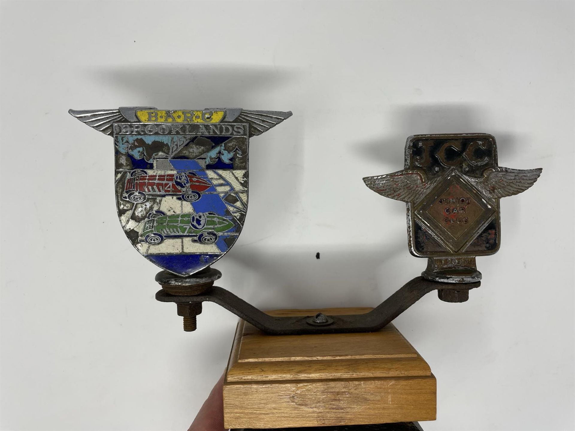 Brooklands BARC & Junior Car Club – a Duo of Members’ Car Badges c1930 - Image 5 of 7