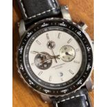An MG Themed Chronograph Gentleman's Wristwatch