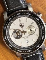 An MG Themed Chronograph Gentleman's Wristwatch