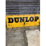 Large Landscape Dunlop Enamel Sign
