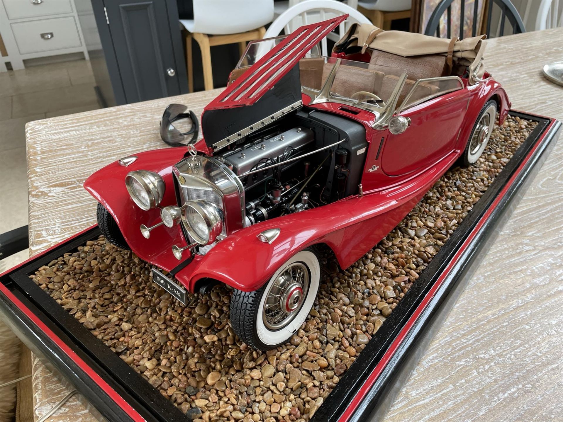 Mercedes-Benz 500K-AK Pocher 1/8th Scale Model - Image 8 of 10