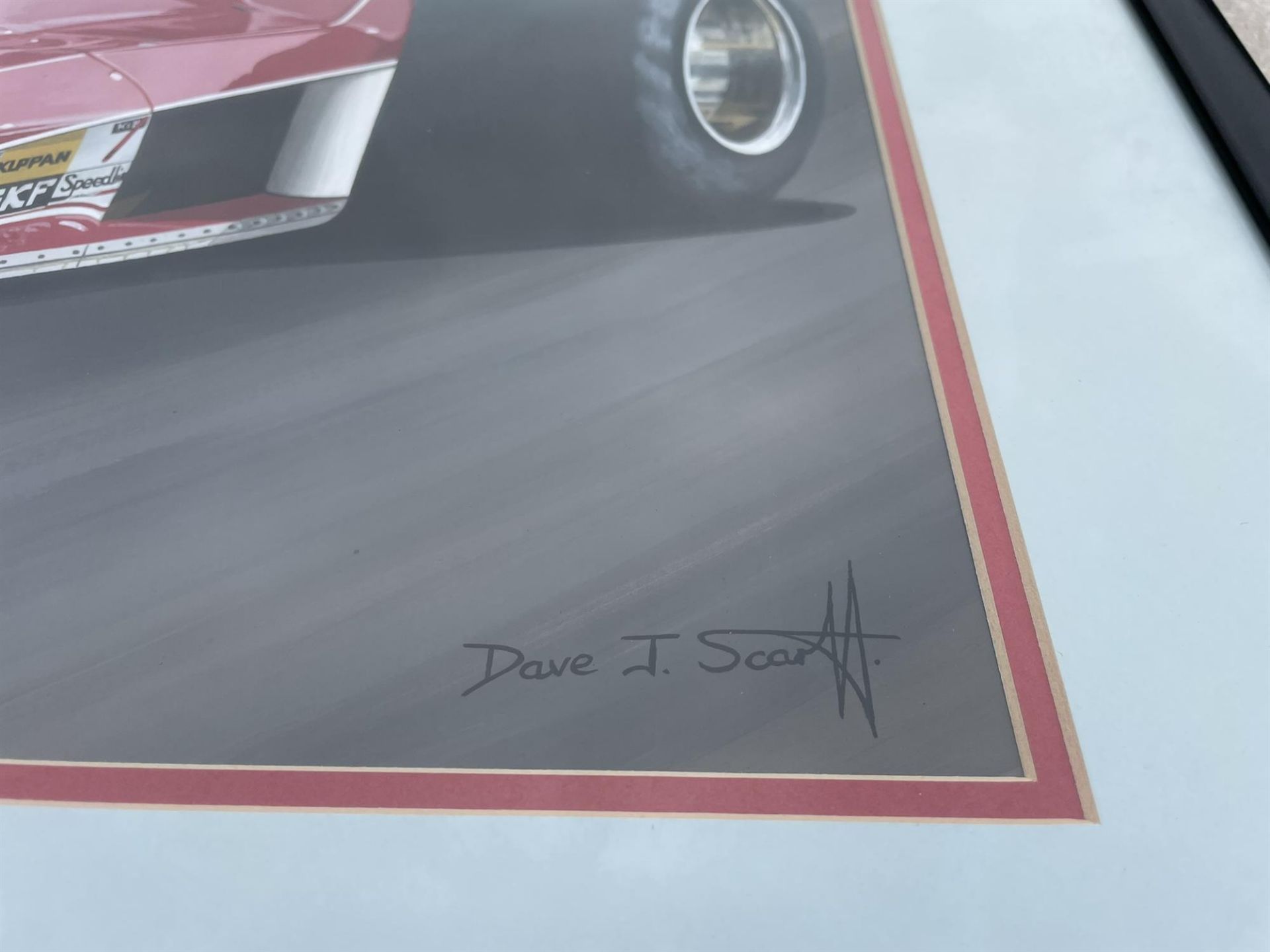 Assorted Racing Ferrari Framed Prints - Image 5 of 9